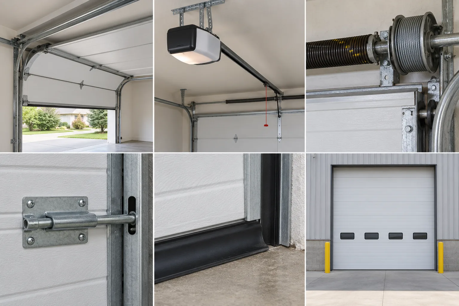 Illustration for Garage door repair